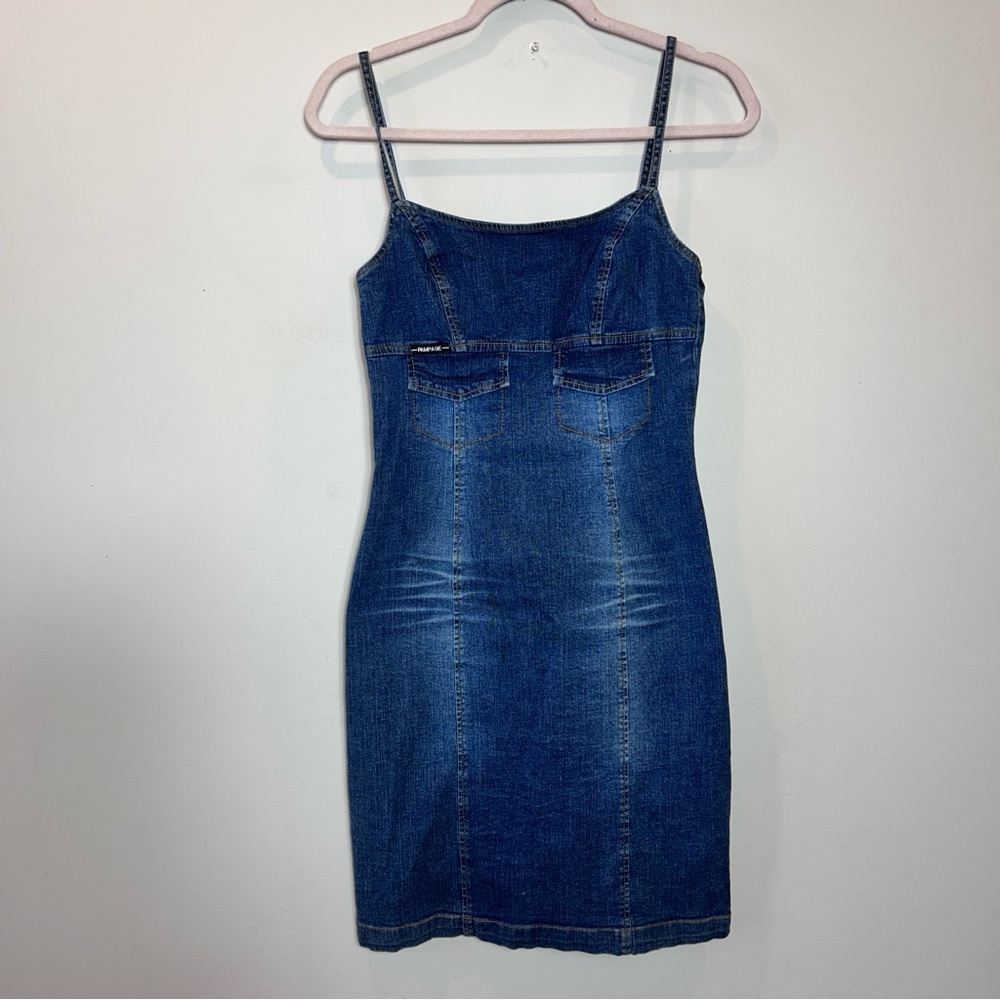 Vintage Rampage Blue Denim Dress